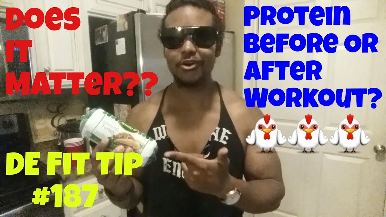Should You Consume Protein Before or After Workout? DE Fit Tip 187