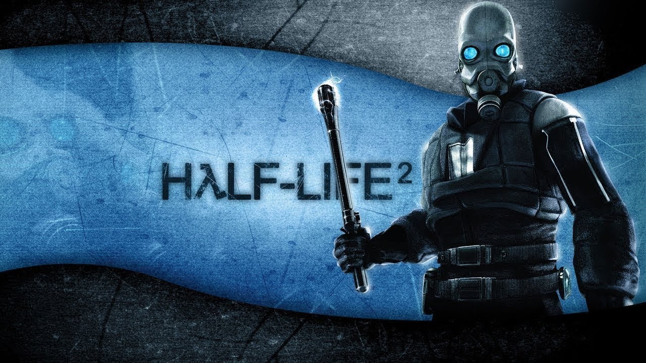 Нежная палка ласкает лица в Half life 2 DM