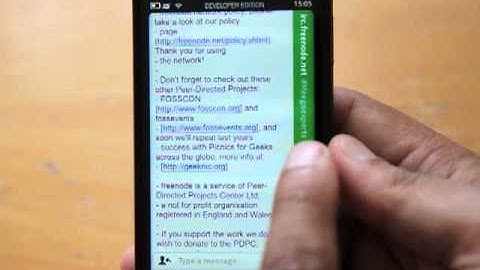 Video - IRC Chatter - MeeGo Harmattan Qt / QML