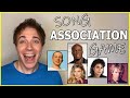 SONG ASSOCIATION GAME! (this was hard) - Charlie Puth, Michael Jackson, Bon Jovi