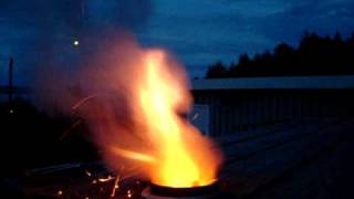 Knsufe Kno3 Sucrose Iron Oxide Powder Burn Test