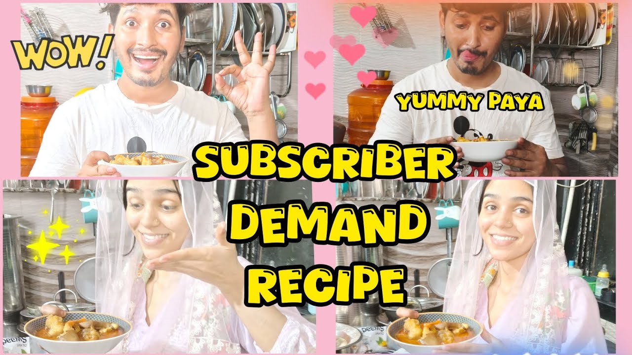 Easy Payaa Recipe Finally Banadi mere Subscriber Ke liye #familyvlogs #payarecipe #vlogvideo
