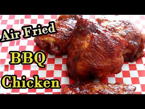 Air Fryer BBQ Chicken Thighs - Easy and So Delicious!
