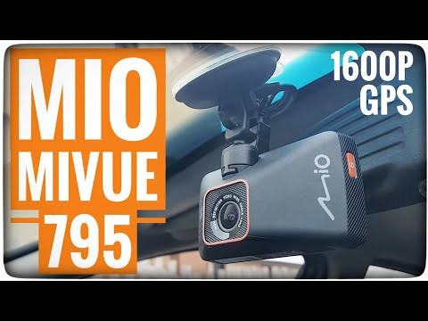 Pārskats: Mio MiVue 795 Dash Cam automašīnas video ierakstītājs ar GPS, 1600p un Night Vision Pro