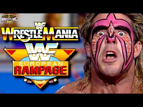 WWF on Amiga - WrestleMania & European Rampage Tour