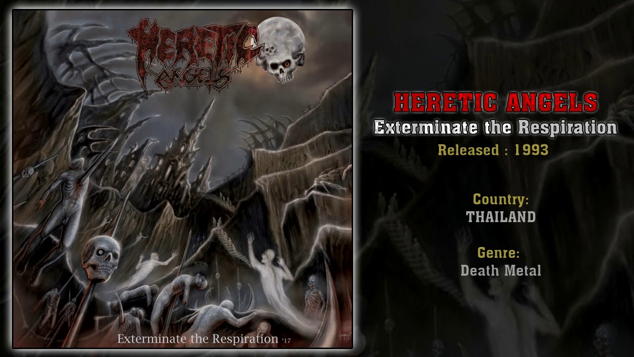 exterminate แปลว่า  2022 Update  Heretic Angels (THA) - Exterminate the Respiration (Full Demo) 1993 | First Death Metal in Thailand