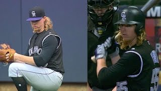 COL@MIL: Gray fans 10 in six solid innings
