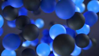 Impactante Intro para tu Logo en 3D con bolas azules. ¿Lo quieres