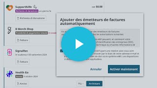 Ebill Ajouter Automatiquement Un Émetteur De Factures