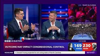 BBC 2024 US Presidential Election Night Coverage - 12am EST - 6am EST