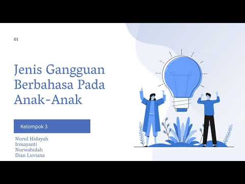 Jenis Gangguan Berbahasa pada Anak.