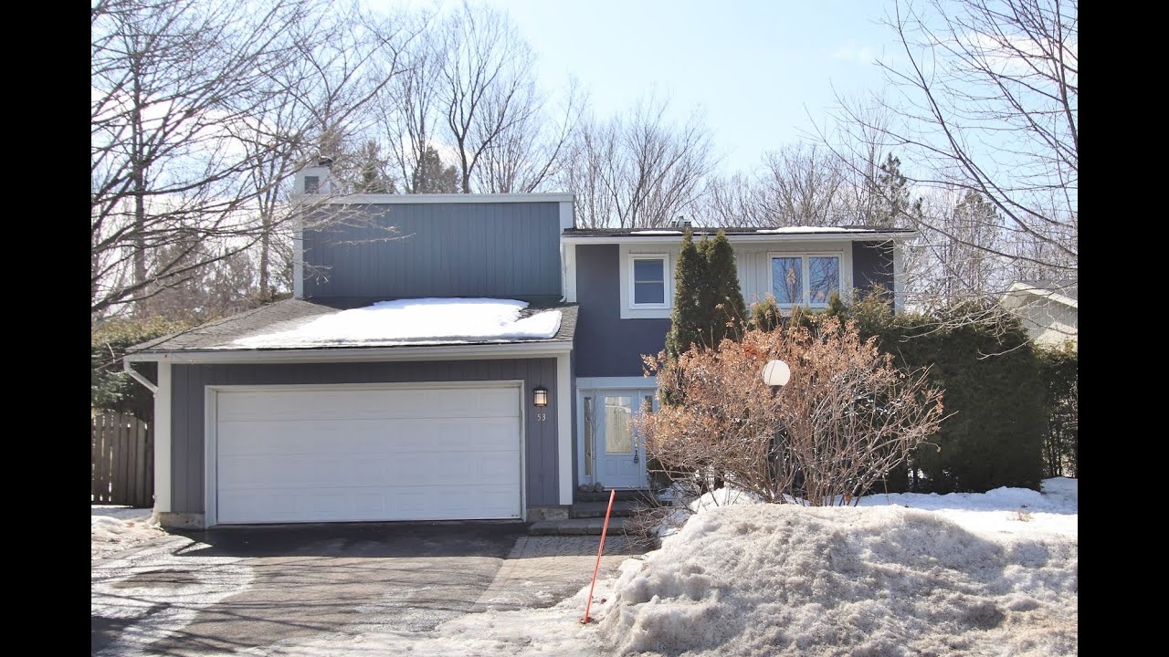 FOR SALE 53 Inuvik Crescent, Kanata YouTube