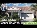 Lake Nona Model Home Tour | Muirfield Model | Single Story, 2,275 SF, 4BD, 3BA, 2C | Orlando Homes