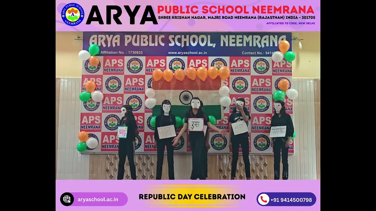 Say No to Drugs – Republic Day Special Play - Arya Public School Neemrana