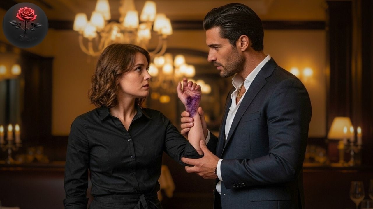 Mafia Boss Notices Waitress Hiding Bruises — That Night Her Boyfriend Was 