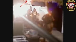 Tiki restaurant in Florida catches on fire during celebration with sparklers