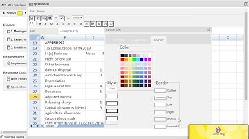 ACCA Practice Platform - Spreadsheet Tips