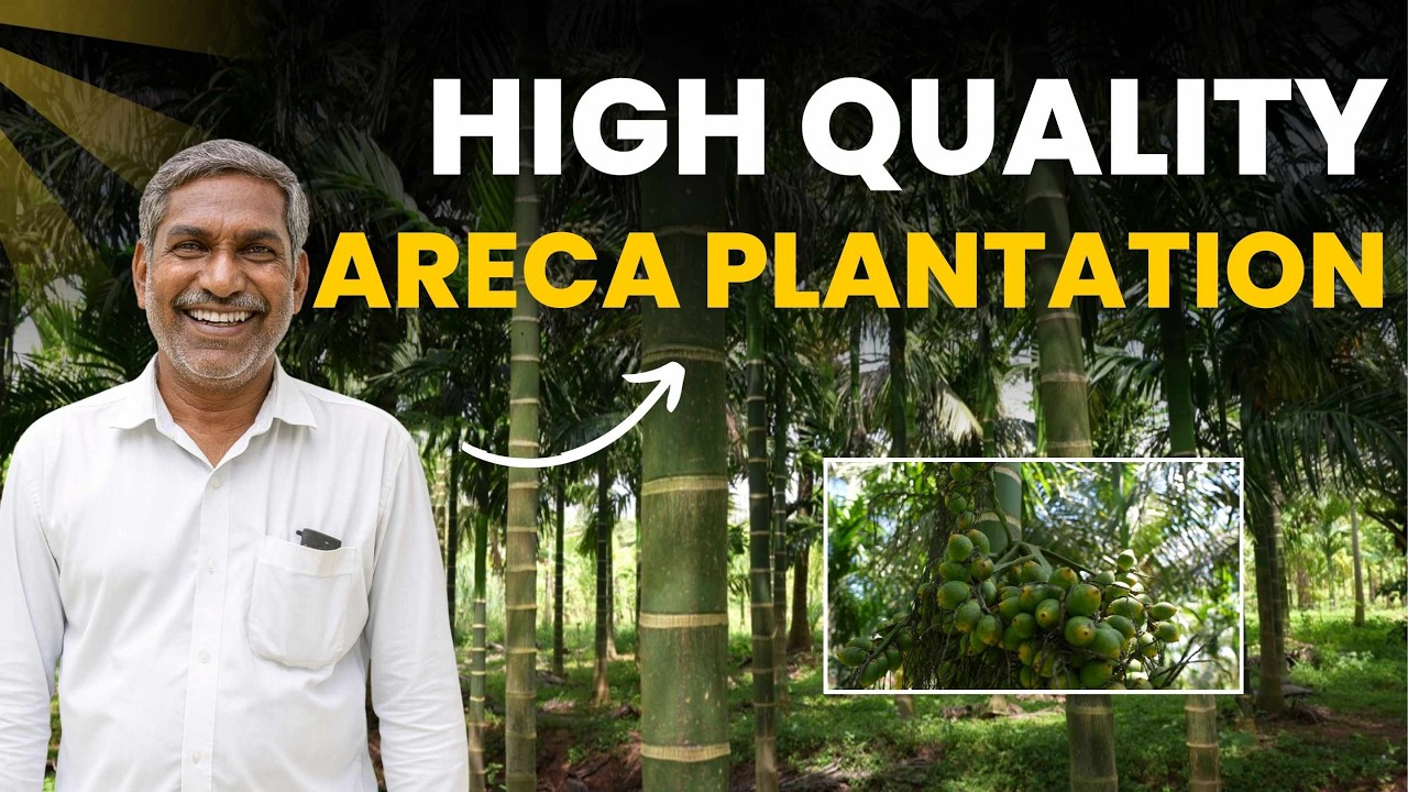 No Yield for 7 Years | Now New Life in 400 Arecanut Trees! | 50% Yellow ➜ Green Revolution
