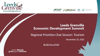 Economic Development Summit 2020 | Regional Priorities - Tourism