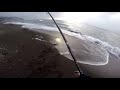 冬のサーフで海アメを狙う