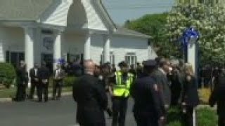 Wake for  officer shot in the head while on duty