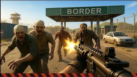 Zombie Shooting Border Zone Game Android Gameplay Walkthrough Part 1