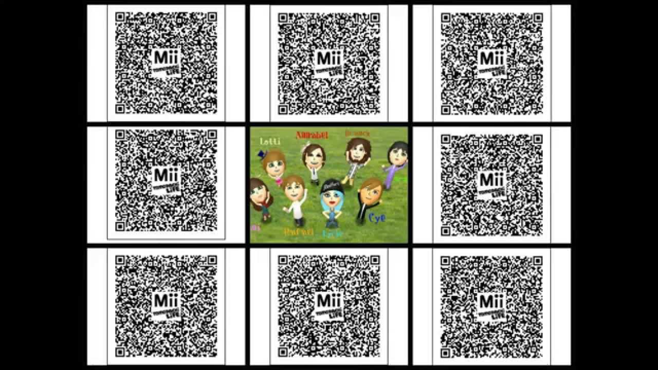 Tomodachi Life Qr Codes Tomodachi Life Qr Codes