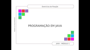 Linguagem de Programação Java   Exercícios de Fixação 1   1