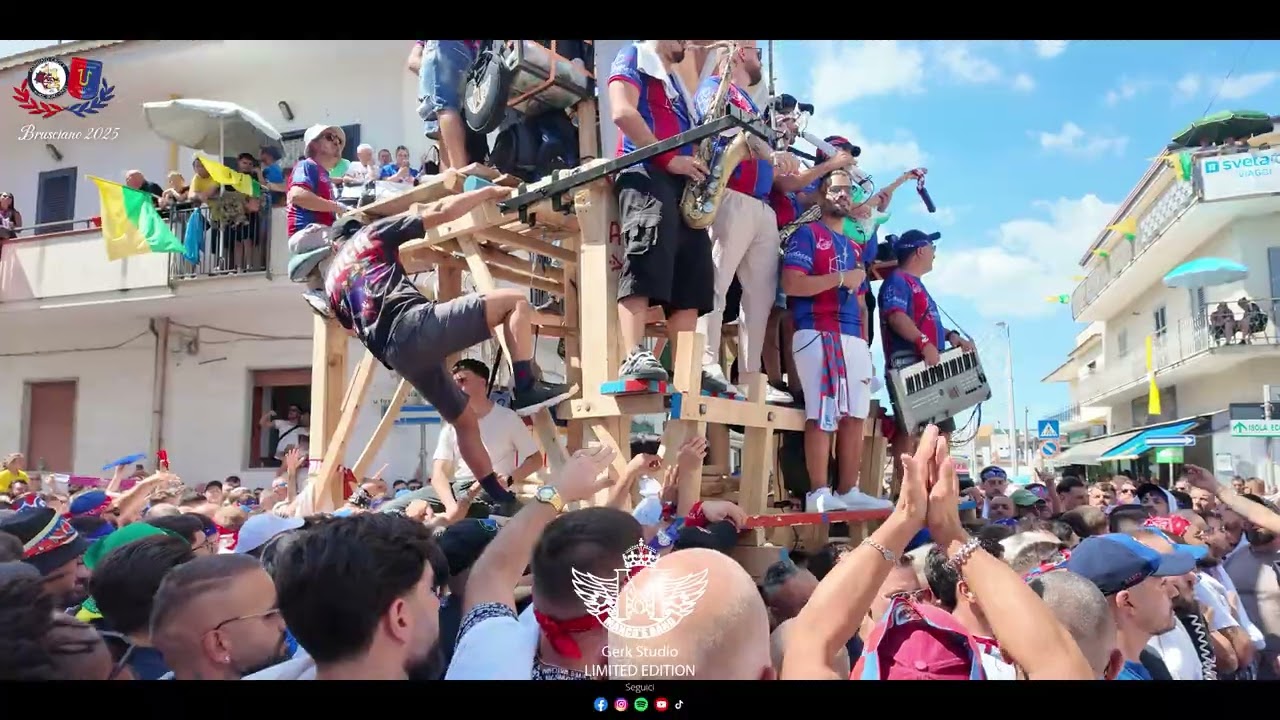 Festa dei Gigli Brusciano 2025 - Comitato Croce Via Padula + Girate + Salita Via Bellini