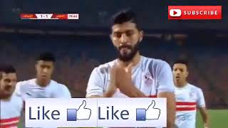 اخر هدف ل فرجاني ساسي مع الزمالك قبل مغاضرته 100عقبة ضد الاهلي