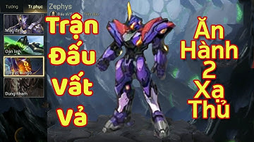 [Gcaothu]Trận đấu vất vả khi ăn hành từ đôi xạ thủ team bạn - zephys quá cứng để gánh team