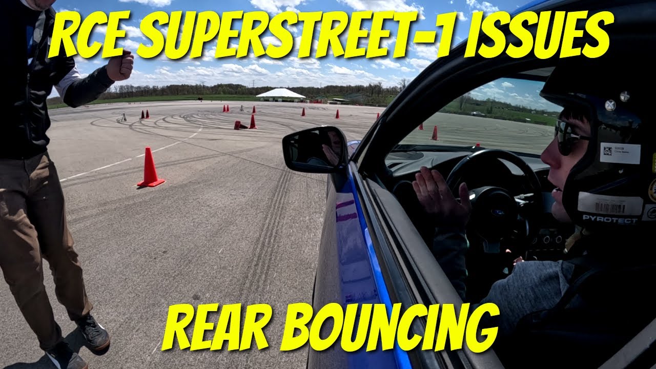 RCE Superstreet-1 Issues (Autocross Rear Bouncing) - YouTube
