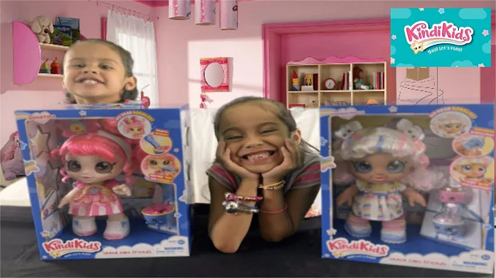 New Kindi Kids Snack Time Friends  ToysReview | Pretend Play!