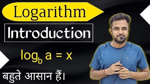 logarithm part 1 II