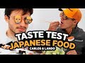 Carlos Sainz and Lando Norris Try Japanese Food