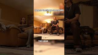 Lion Attacked To His Owner