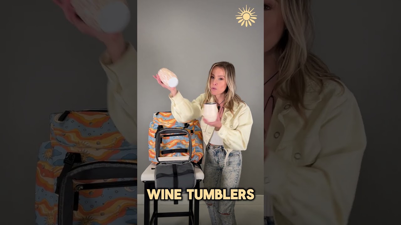 Lax & Daisy Starry Seas Picnic Backpack