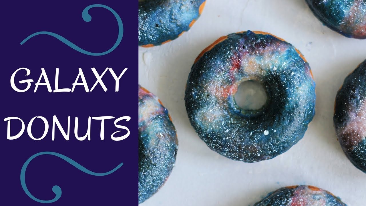 HOW TO MAKE GALAXY DONUTS TUTORIAL | INTHEKITCHENWITHELISA - YouTube