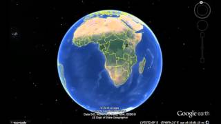 Madagascar Google Earth View