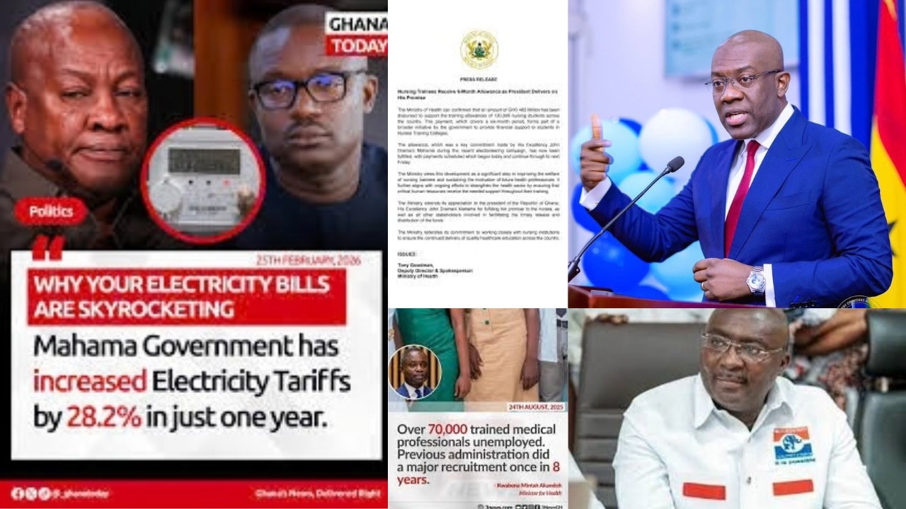 Kojo Oppong Nkrumah slams Prez Mahama over scamming Nurses and Ghana over 24 hour ECG