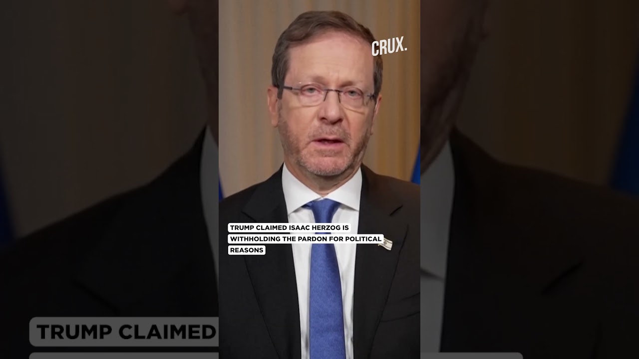 Трамп призвал израильтян «постыдить Герцога» за то, что тот не помиловал Нетаньяху.