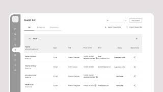 50Gram Wedding Planner – Wireframe Animation for Wedding Management Web App screenshot 3