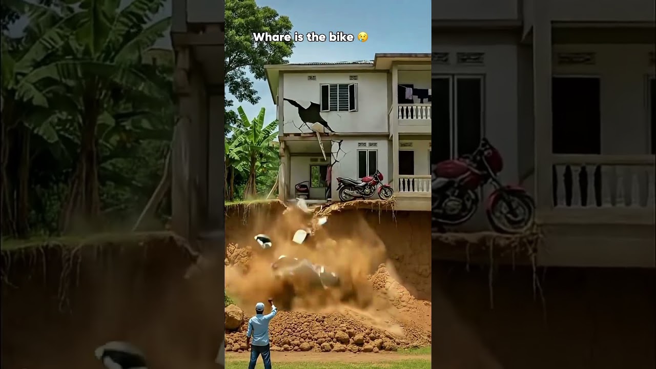 Run! House Falling 😱 