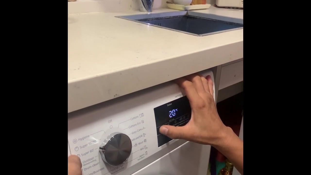 Siemens WM12N260HK 洗衣機操作