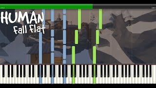 Thermal Theme - Human Fall Flat Piano Tutorial (Medium/Hard)
