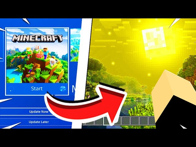 how to put shader on a minecraft playstation 5 edition｜TikTok Search