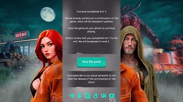 The ending to Mist: RPG Horror Idle Action [ACT 1]