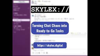 Stop managing your chats. Start managing your projects