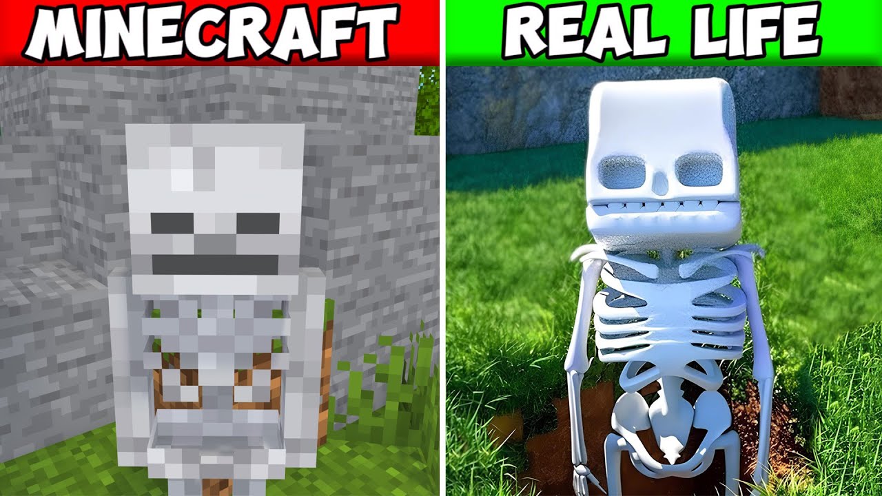 Minecraft Mobs in Real Life: The Friendly Side Uncovered!
