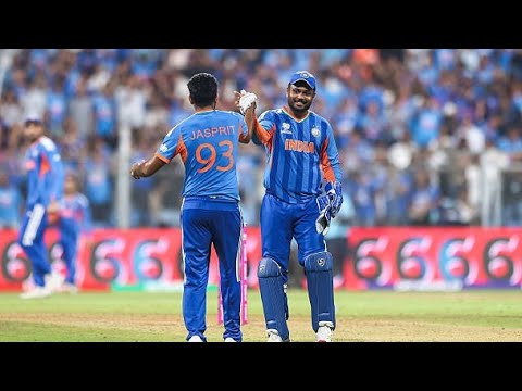 LIVE FROM MUMBAI- SANJU SAMSON FOR BUMRAH GOLDEN WORDS  INDIA IN FINALS